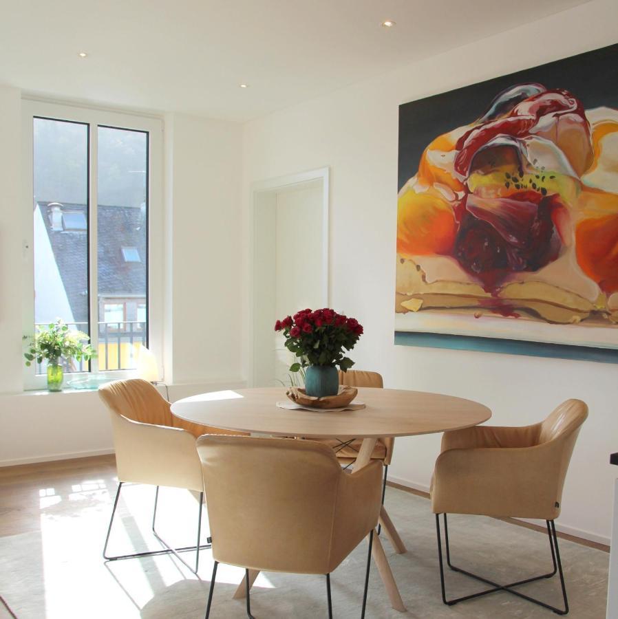 Mosel-Loggia - Luxusapartment -Terrass - Klimaanlage Traben-Trarbach Exteriér fotografie